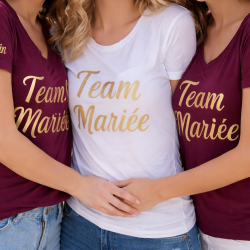 tshirt EVJF personnalis� copine team bride