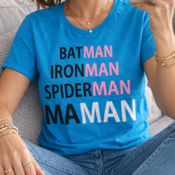 tshirt personnalis� f�te des m�res batman maman