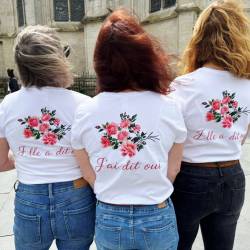 EVJF mariage team bride tshirt personnalis� 